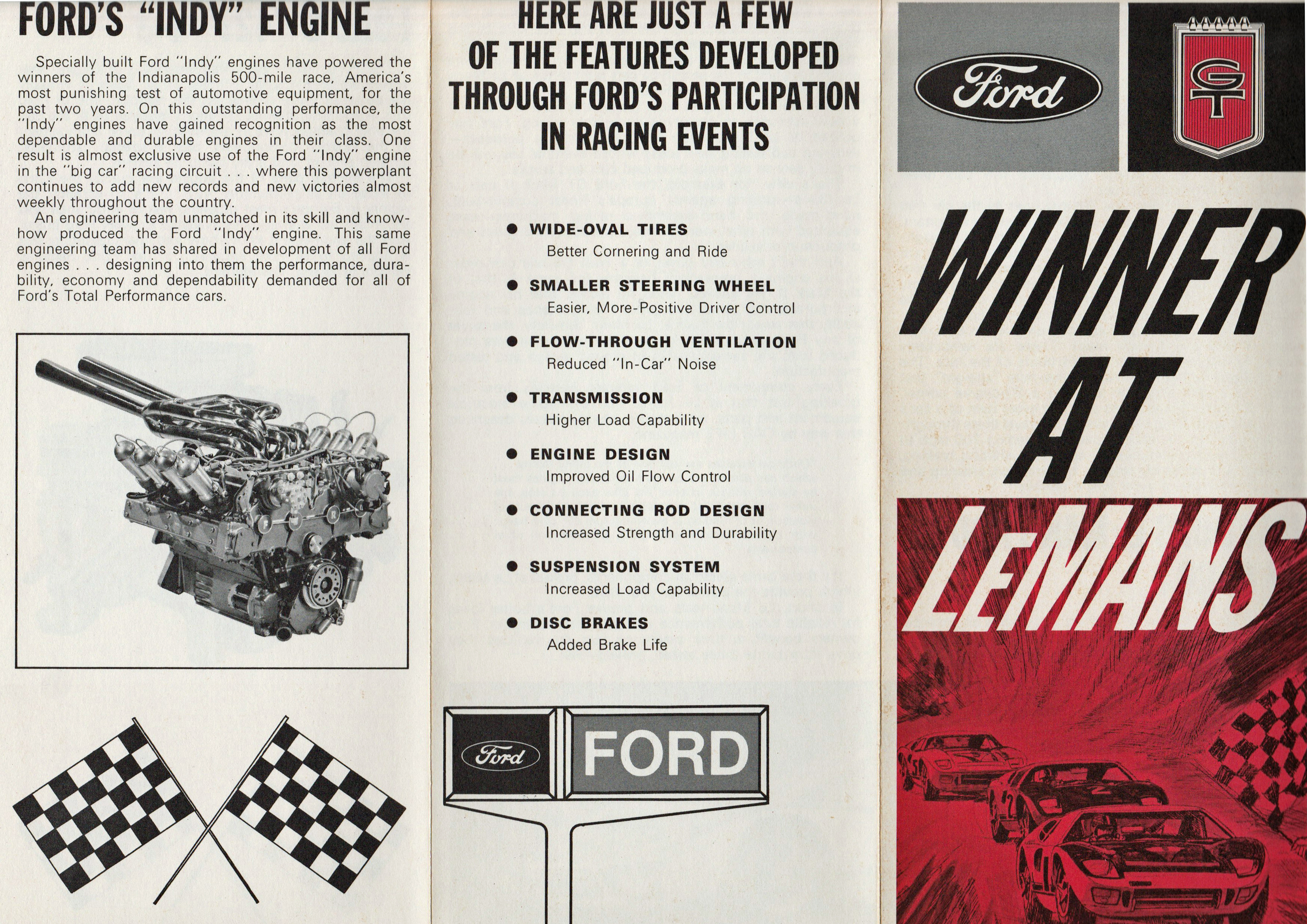 1966 Ford GT40 Le Mans Brochure