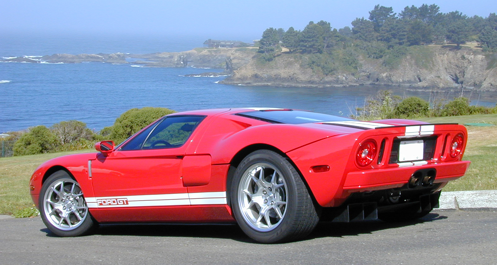 2005 Ford GT Rear Red