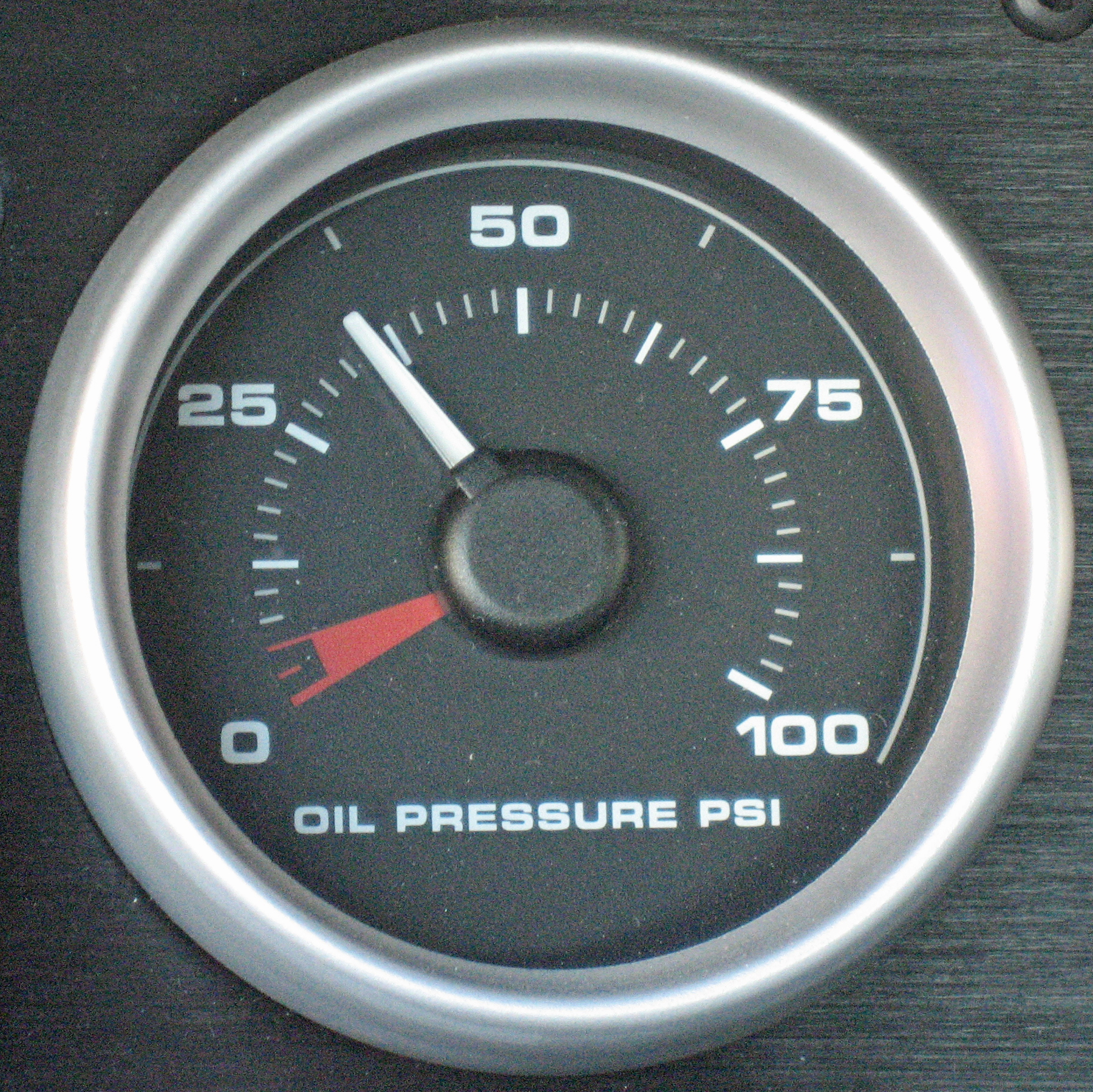 2005 Ford GT Long Term Oil Pressure Gauge
