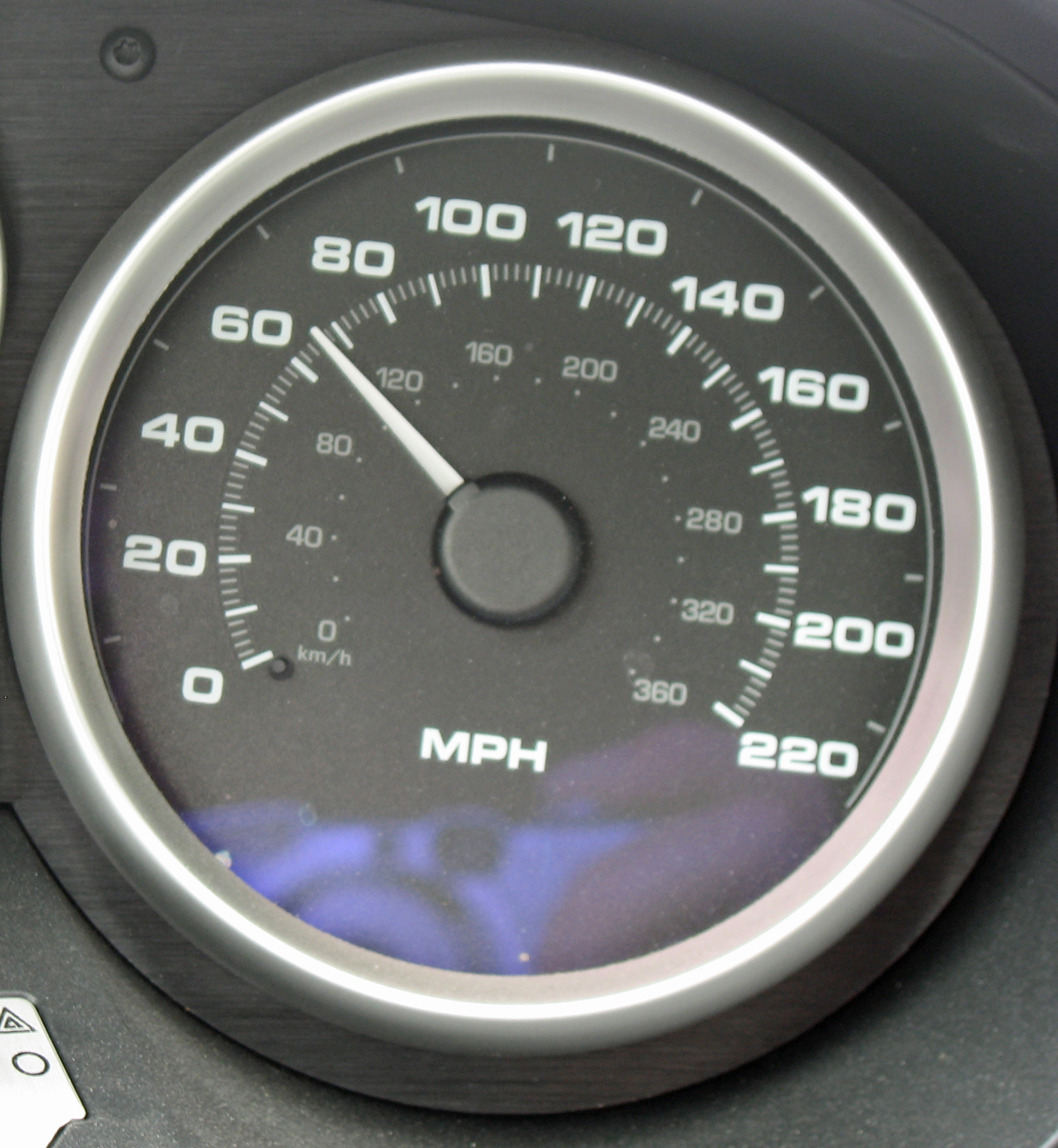 2005 Ford GT Long Term Speedometer