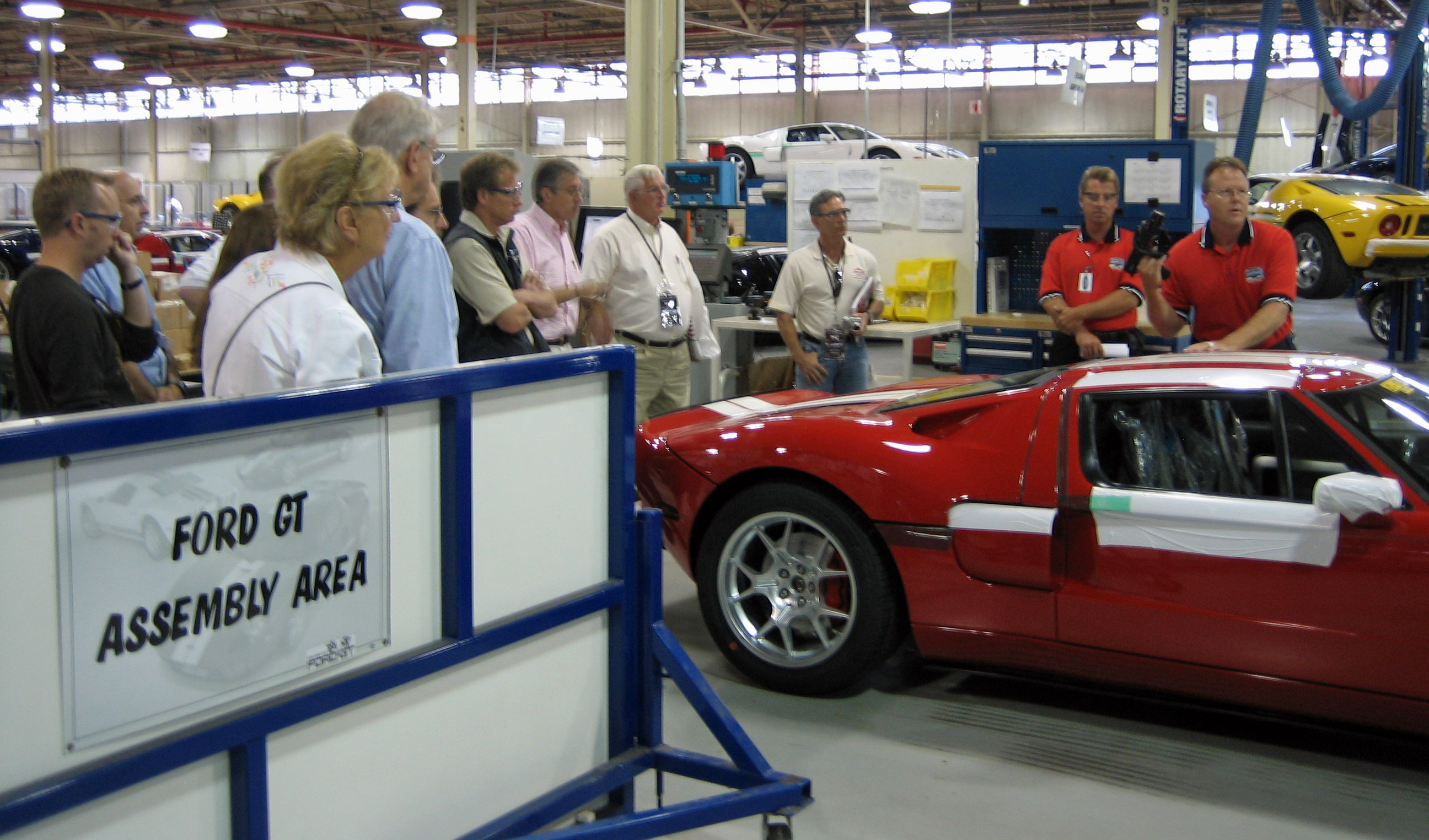 Ford GT Owner Rally Plant Tour