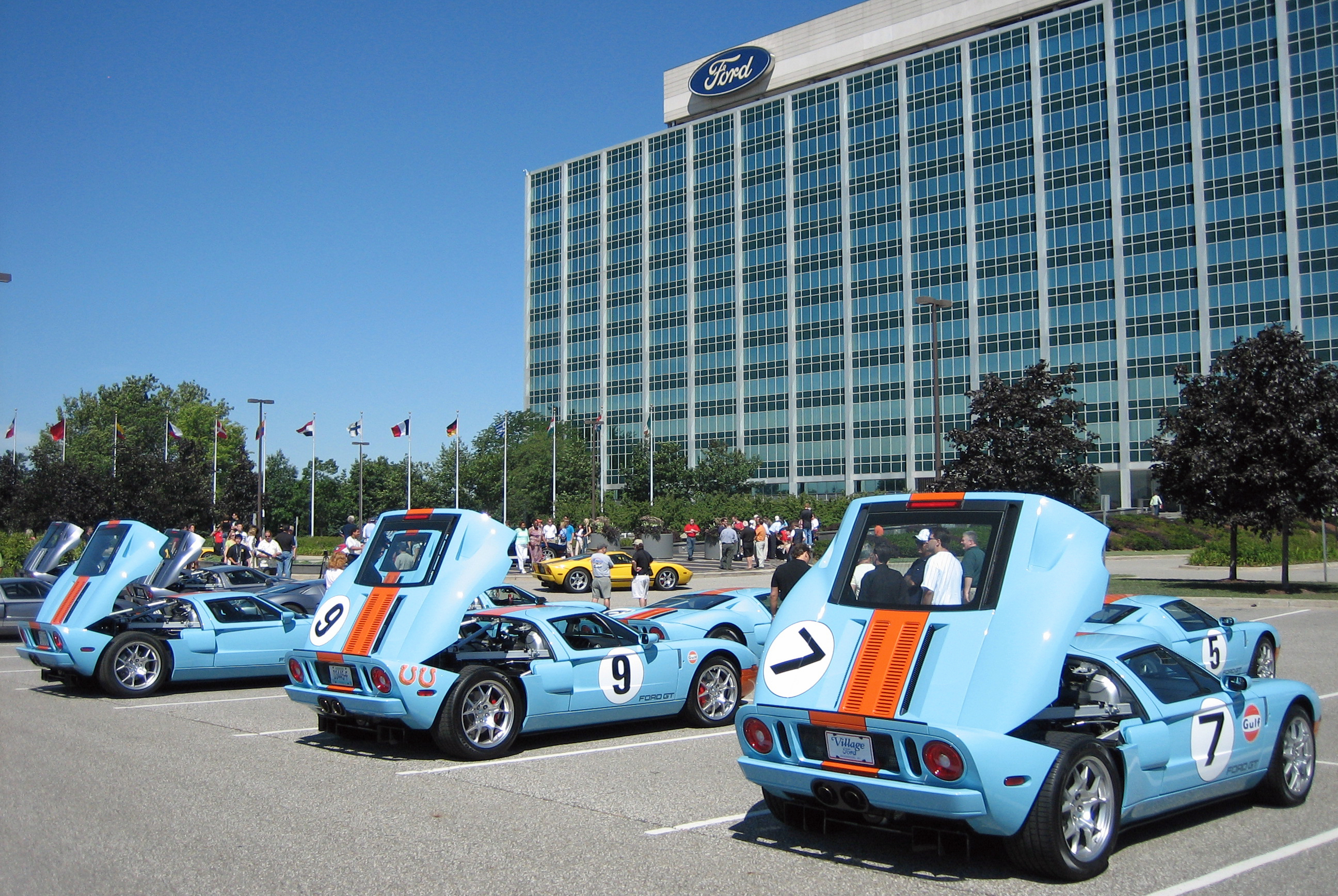 Ford GT Owners Rally Ford Headquarters