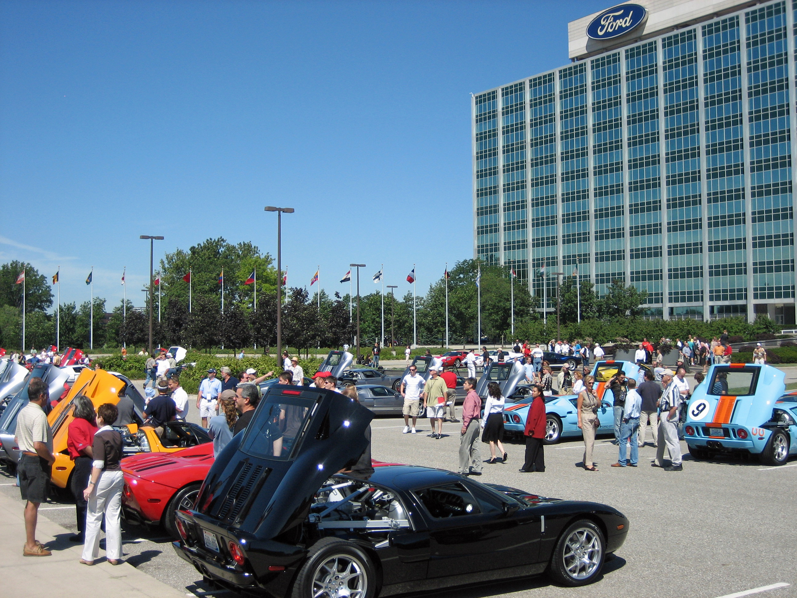 Ford GT Owners Rally Ford World Headquarters