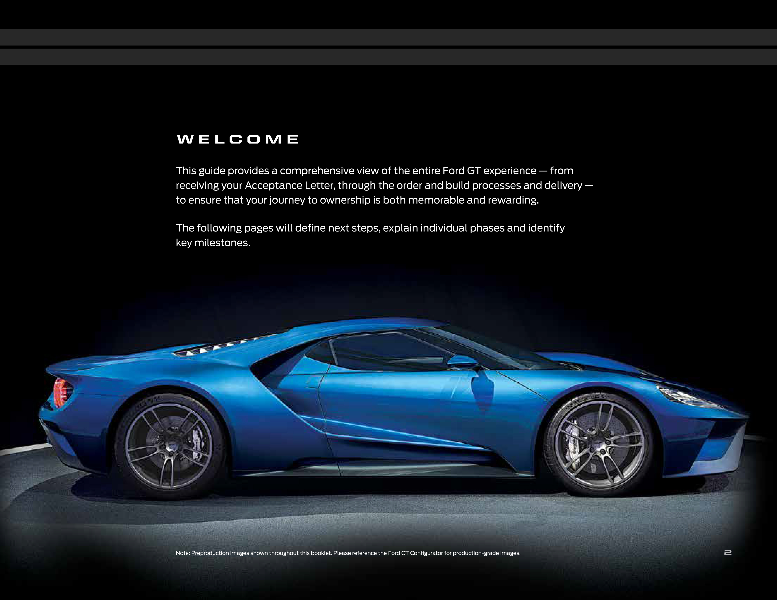 2017 Ford GT US Welcome Guide