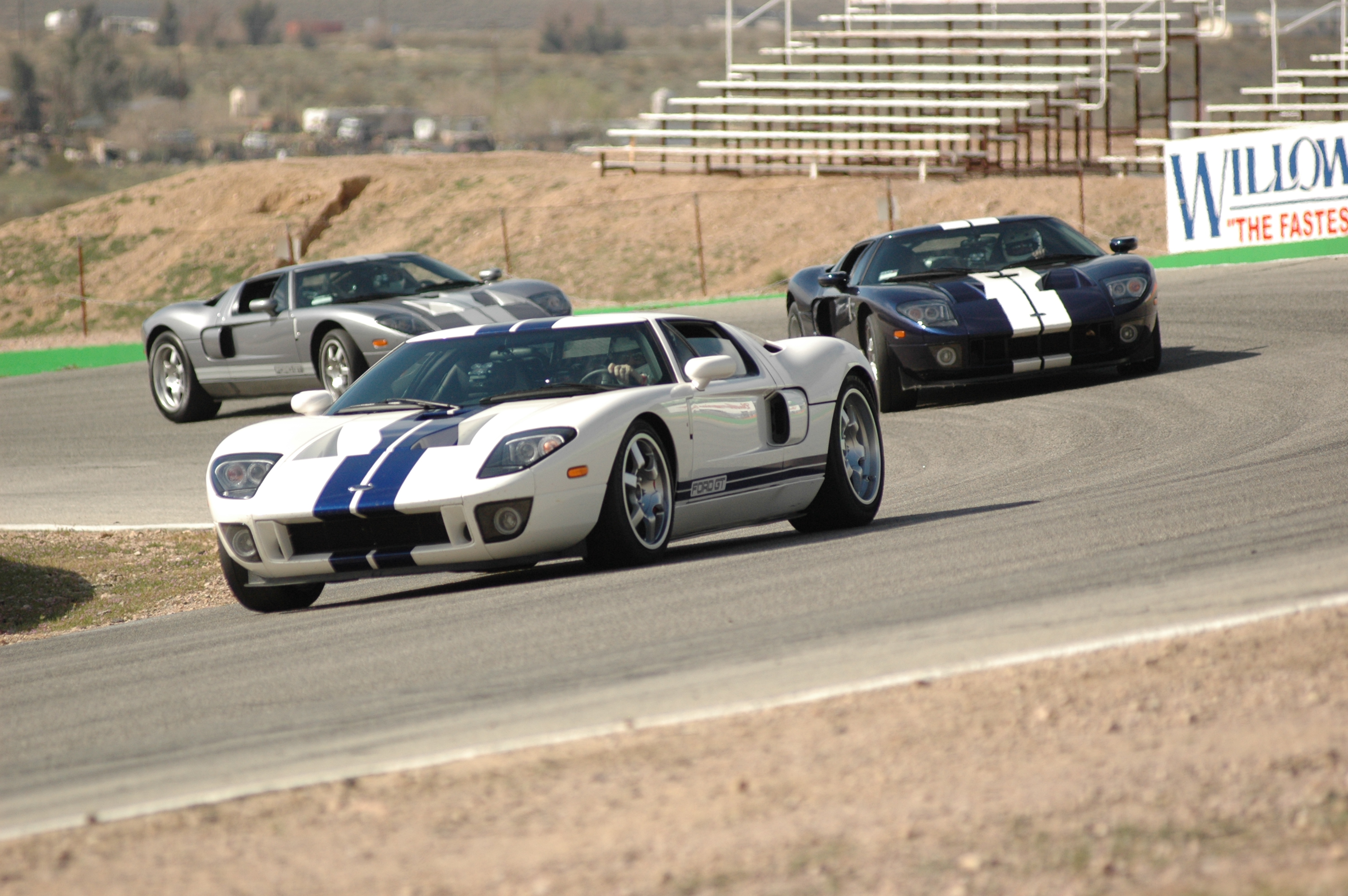 Ford GT School Willow Springs Turn 4