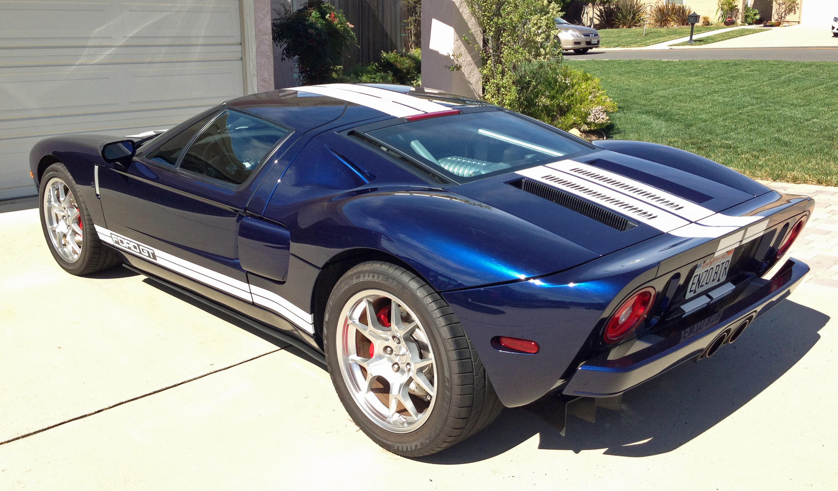 Ford GT Midnight Blue Color