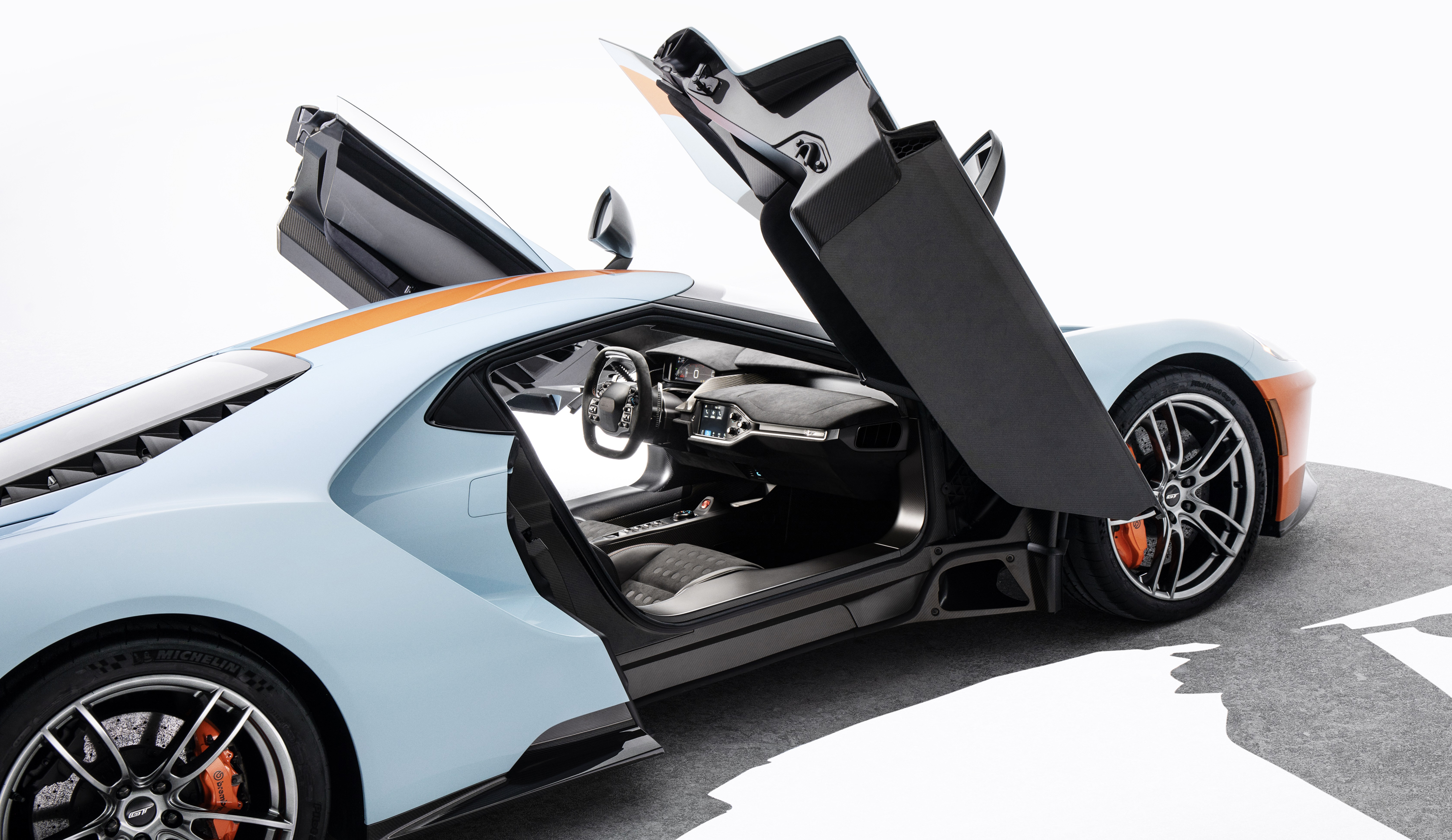 2019 Ford GT Heritage Edition Doors Open