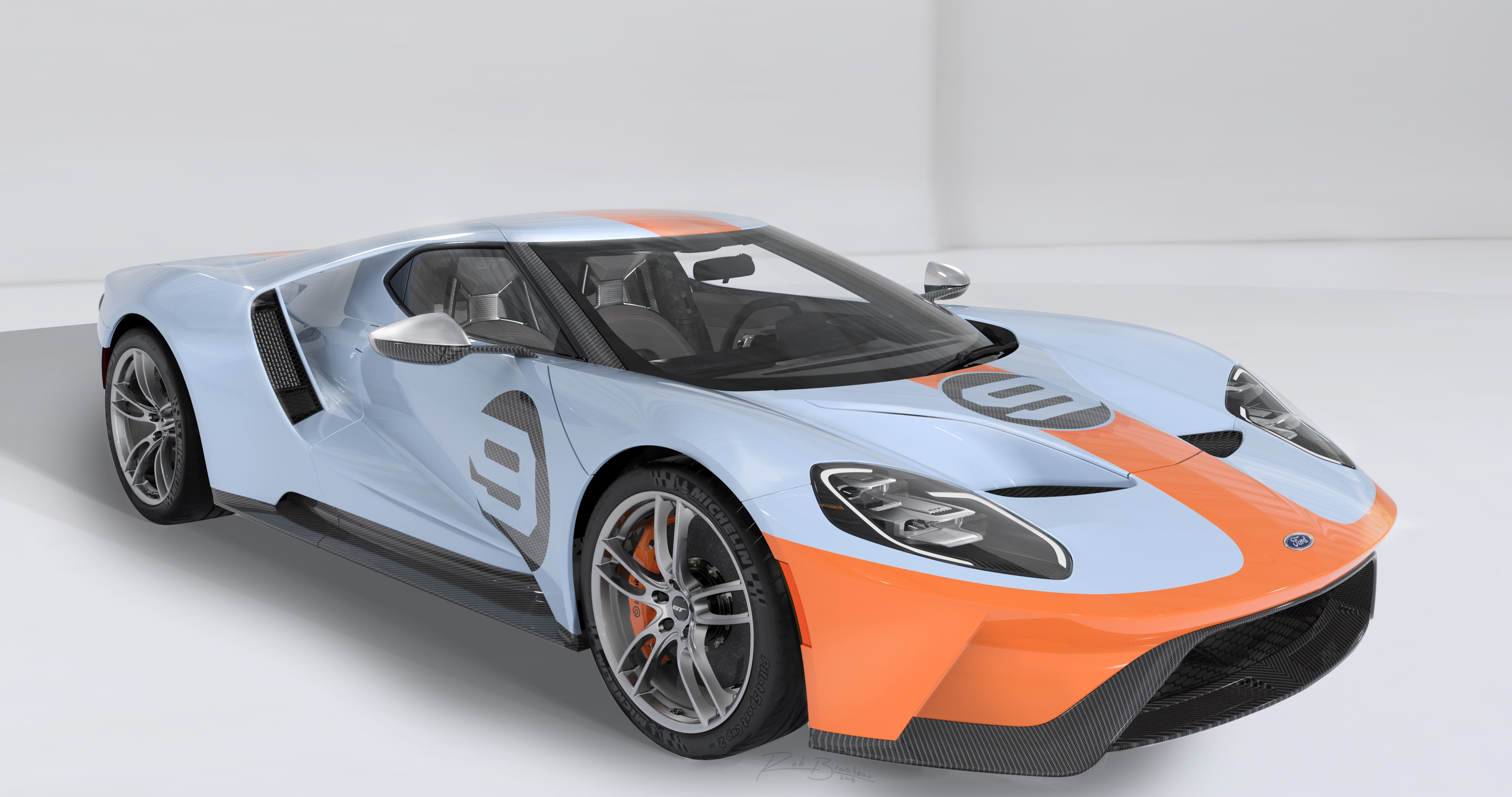 2019 Ford GT Heritage Edition Front