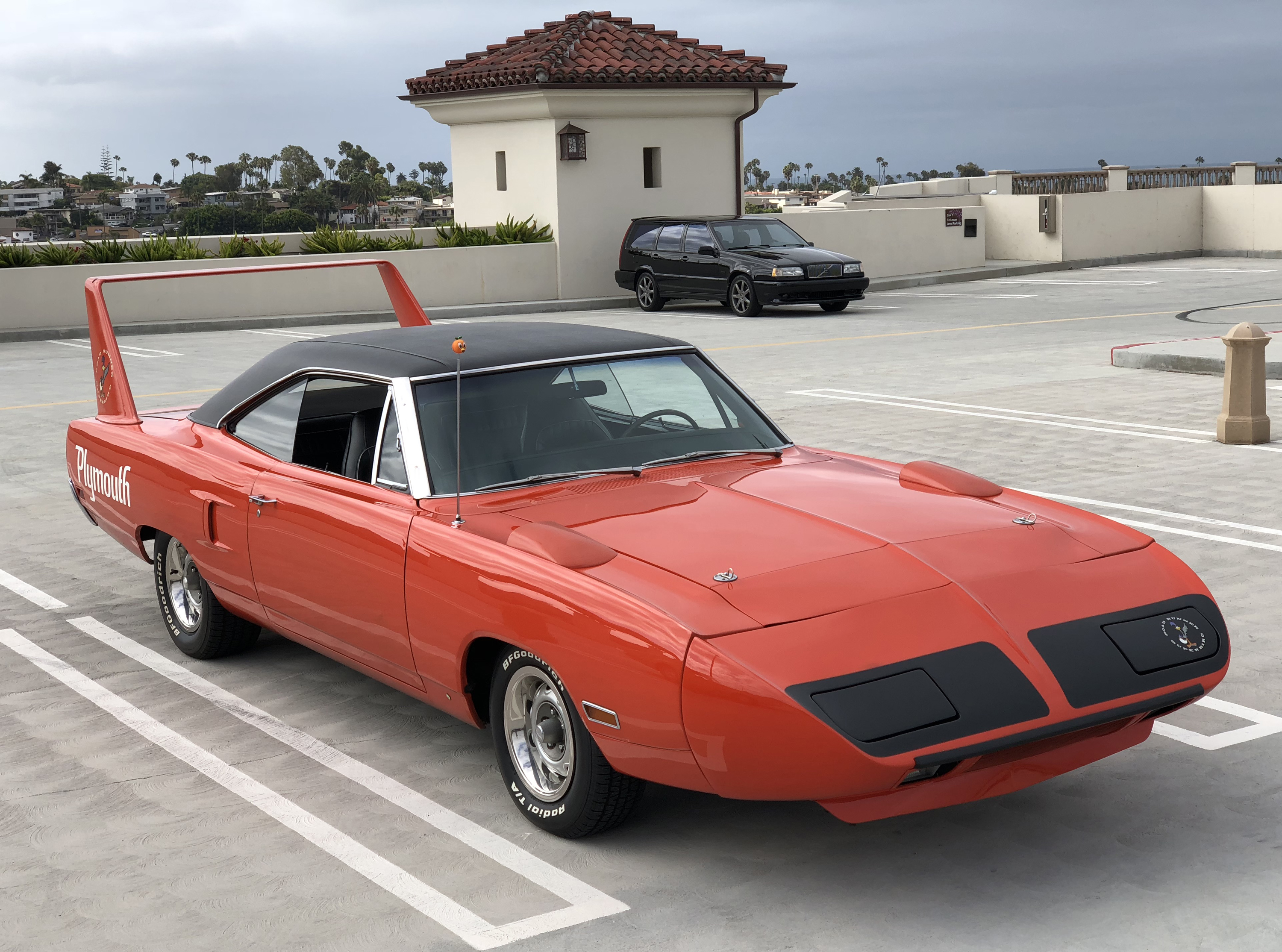 1970 Plymouth Superbird Front Orange