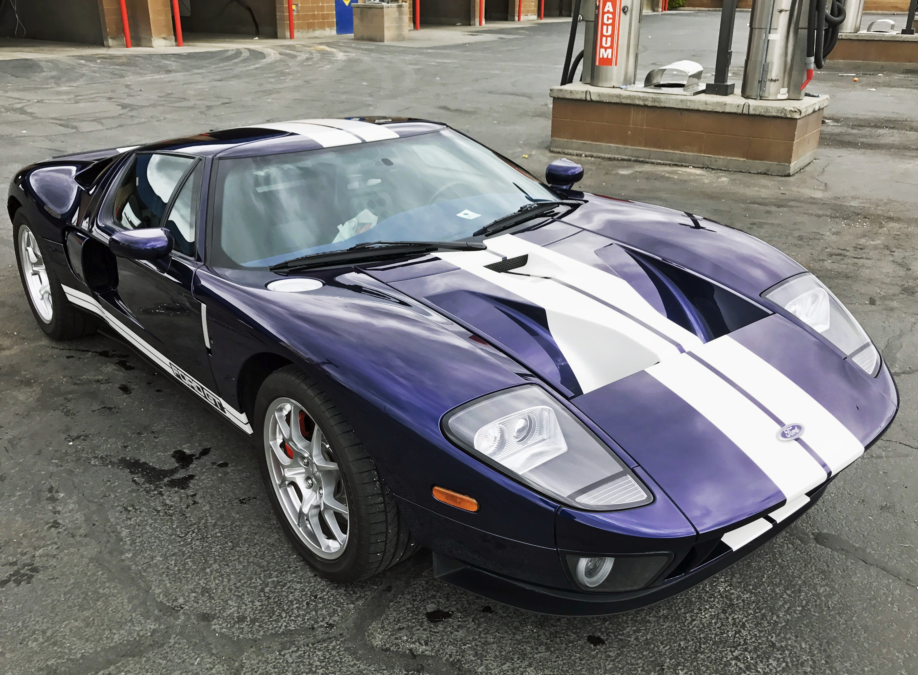 2005 Ford GT Washed After Hail