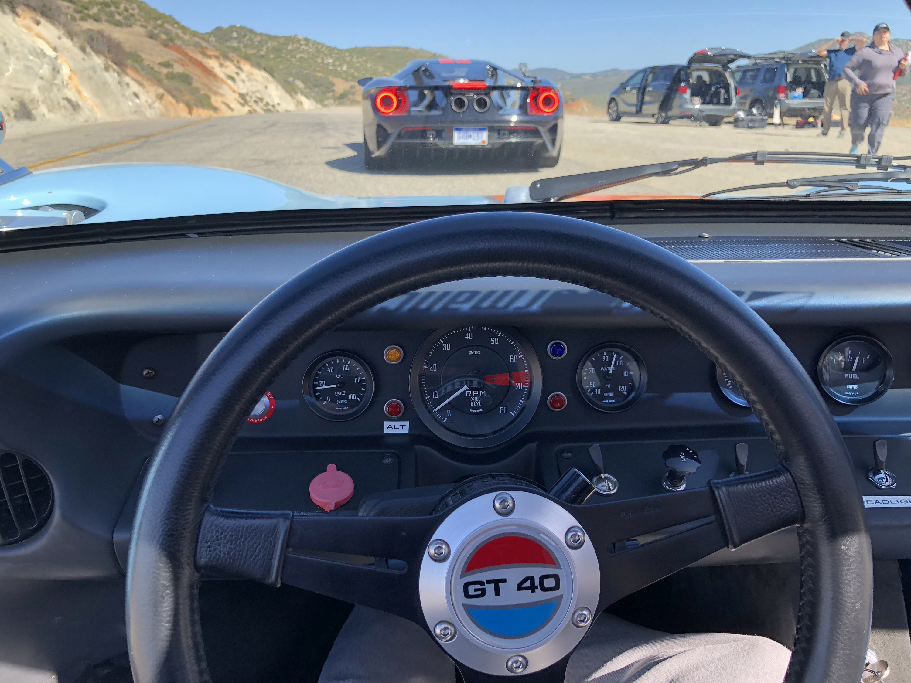 Ford GT40 Steering Wheel Comparison Shoot