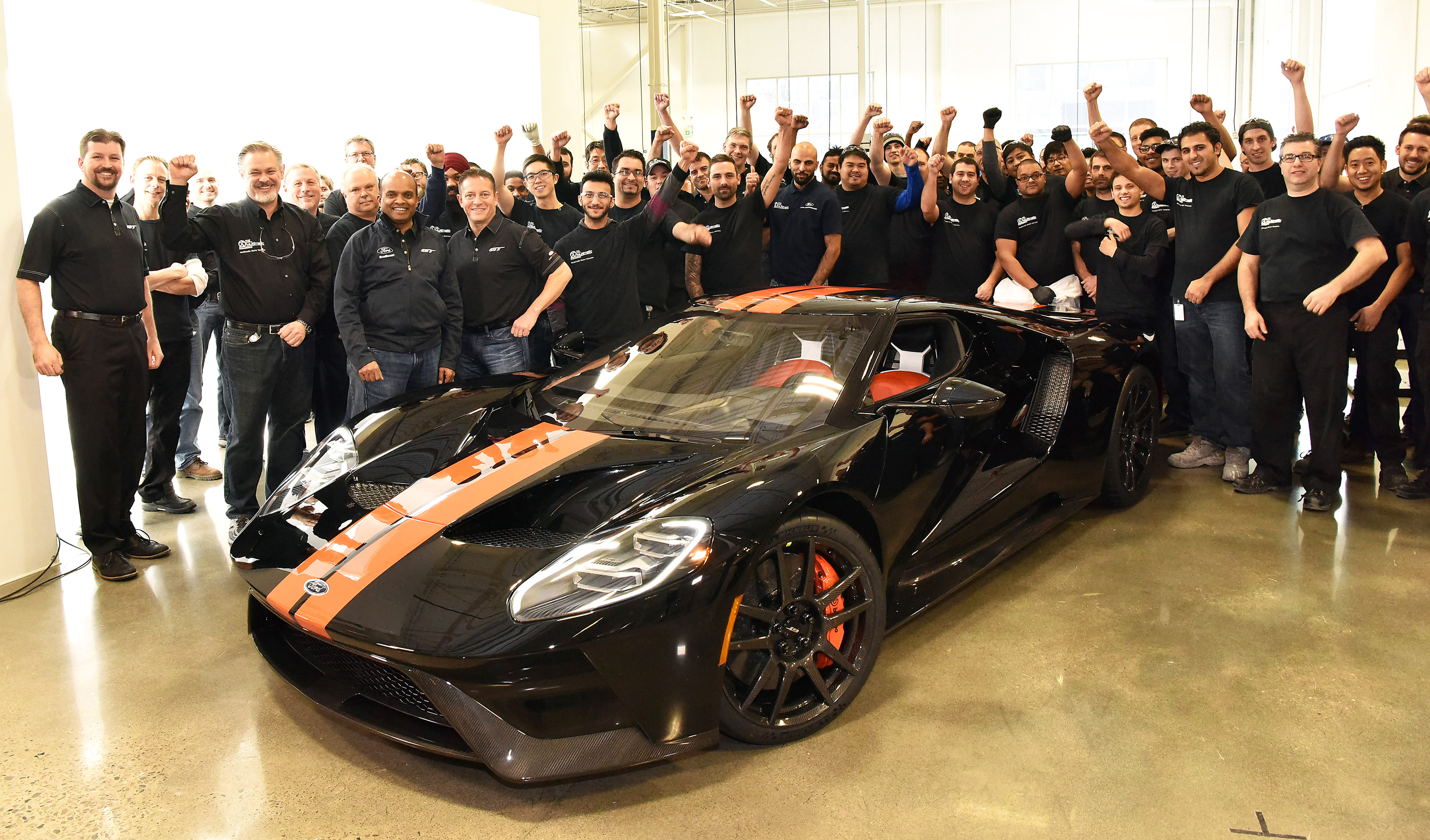 Ford GT Being Built at Multimatic in Canada