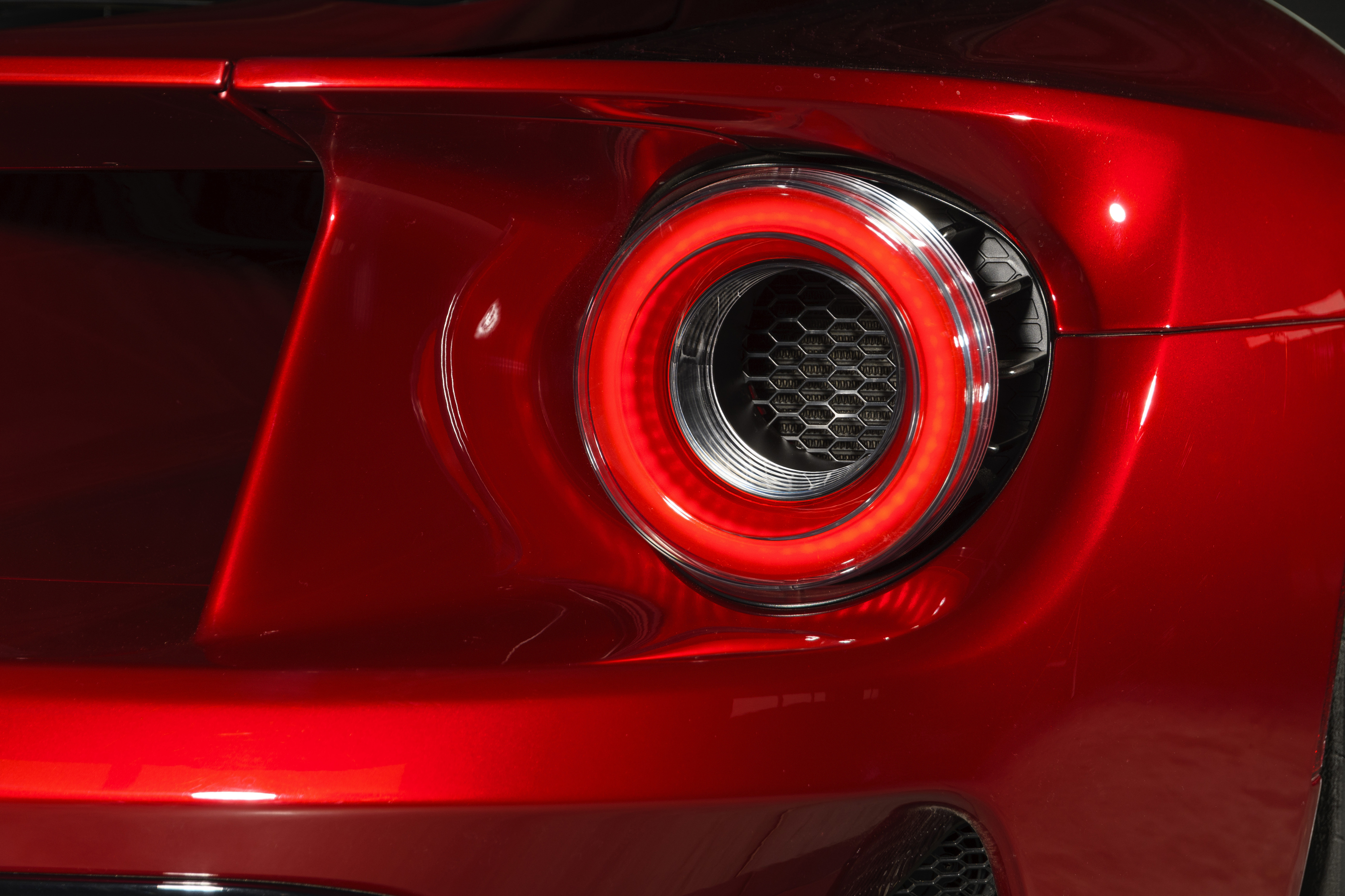 New Ford GT Liquid Red Tail Light