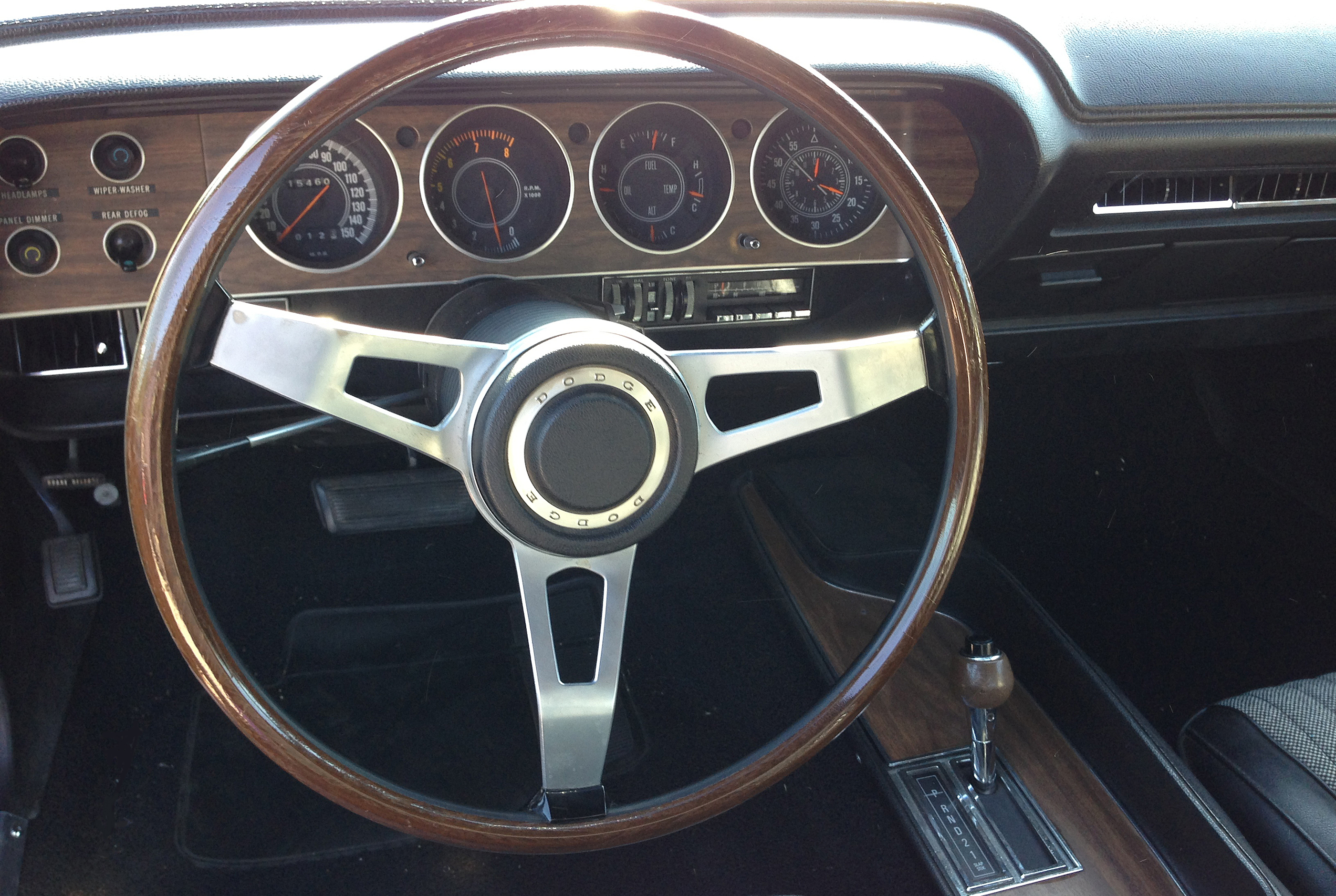 1970 Dodge Challenger RT Steering Wheel