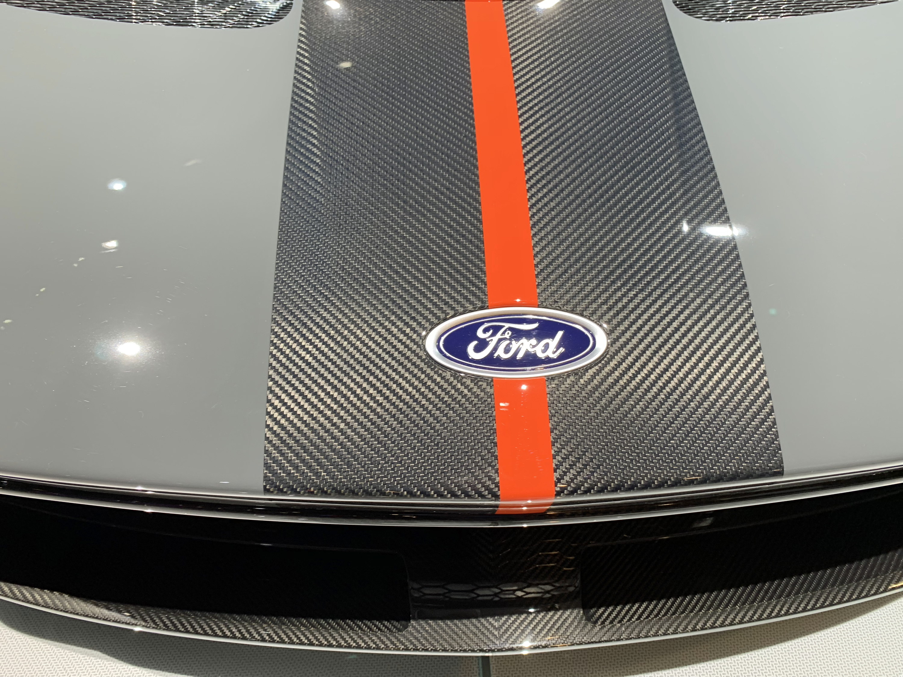 2019 Ford GT Carbon Series Carbon Fiber Stripes