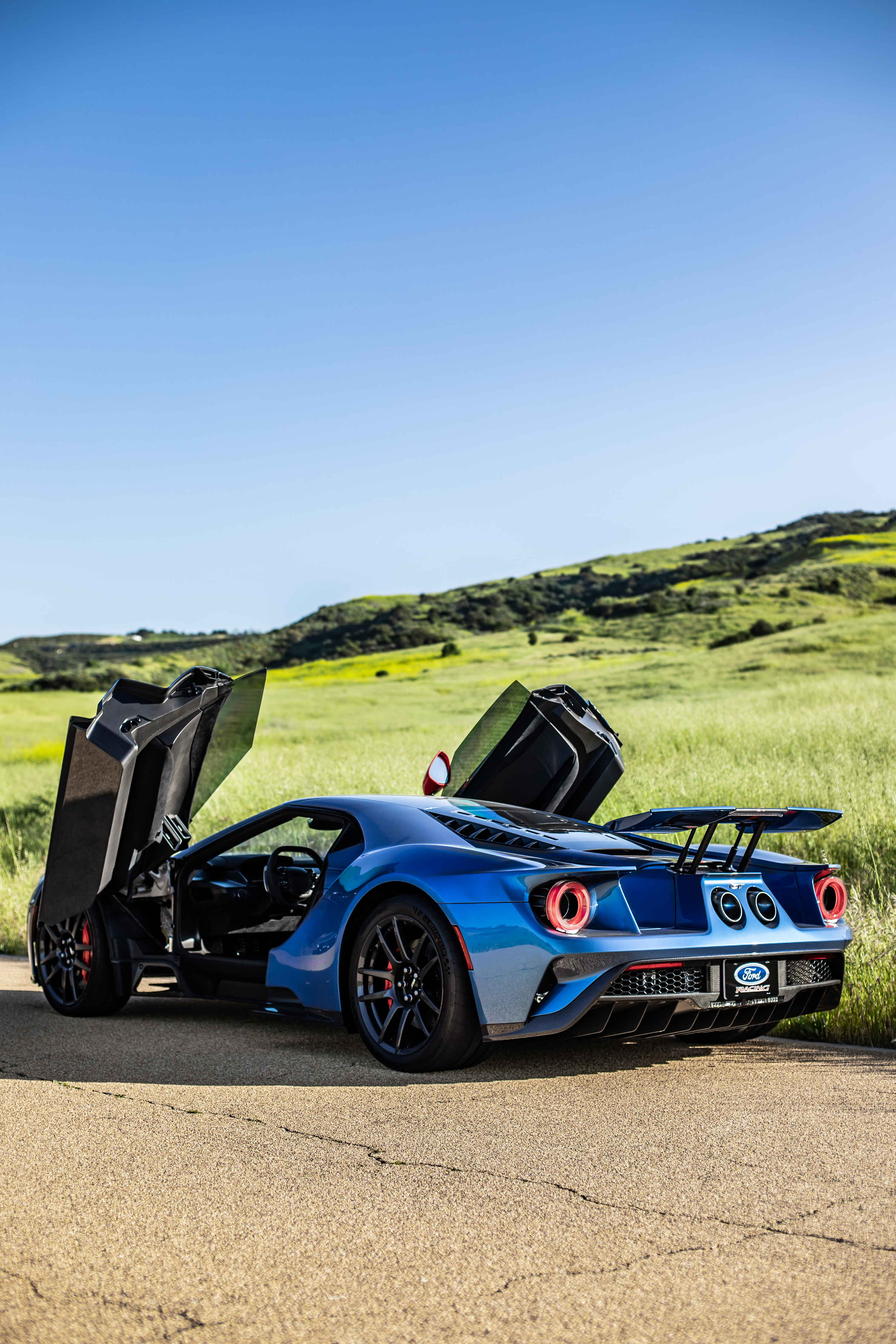 2019 Ford GT Carbon Series Rear Side Doors Open laocexotics